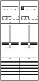 Striebel Zählerfeld 7RE 2ZM    DF27A2XBM 