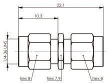 TEGA Präzisionsadapter SMA   J01154A0086 