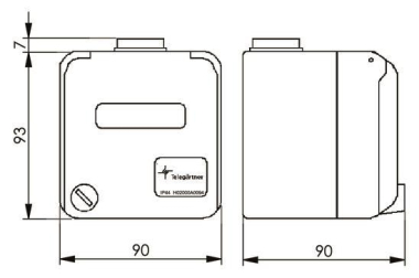 TG Gehäuse IP44 AP           H02000A0094 