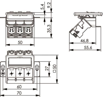TG Modulaufnahme AMJ-S 3-    J00020A0512 
