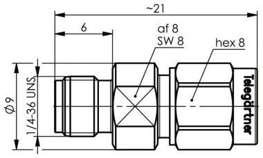 TEGA SMA-Kupplung/Port Saver   100024795 