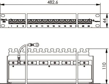 TG 19 Patch Panel            J02023A0052 