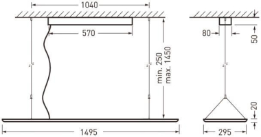 TRIL Hängel. 2360 H2 PW19 1500mm 7790051 