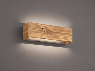Trio LED-Wandleuchte BRAD/Holz 223790130 