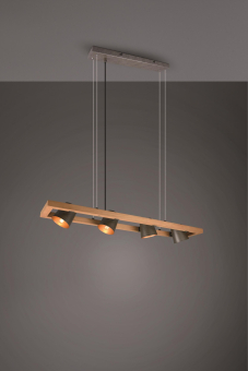 TRIO Pendelleuchte BELL 4-fl   301900467 