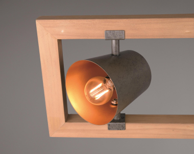 TRIO Pendelleuchte BELL 4-fl   301900467 