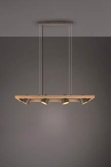 TRIO Pendelleuchte BELL 4-fl   301900467 