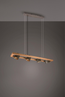 TRIO Pendelleuchte BELL 4-fl   301900467 