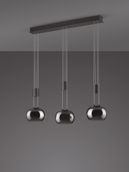 TRIO Pendelleuchte MADISON 3fl 342010332 