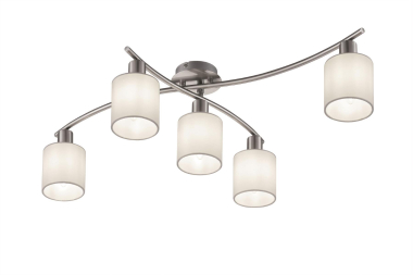 Trio Deckenleuchte 5x25W E14   605400501 