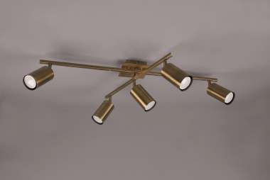 Trio Deckenleuchte MARLEY, 5x  612400504 