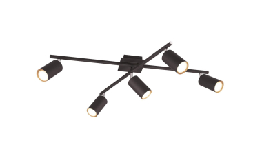 Trio Deckenleuchte MARLEY, 5x  612400532 