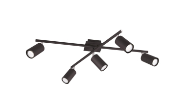 Trio Deckenleuchte MARLEY, 5x  612400532 