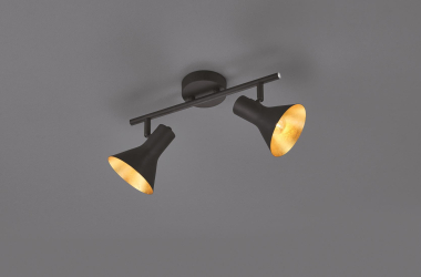 Trio 2er Spot 'NINA' schwarz   R80162002 