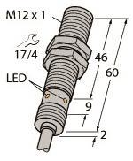 Turck Induktiver   BI4U-EM12EWD-VP6X 12M 