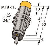 Turck Induktiver Sensor    NI14-M18-AD6X 