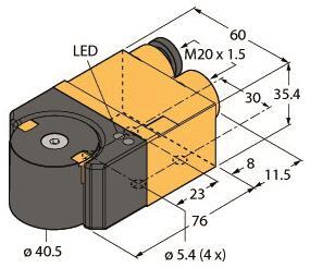 Turck Induktiver RI360P1-DSU35TC-ELI-EXI 