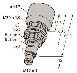 TURCK          RU600U-M30E-2UP8X2T-H1151 