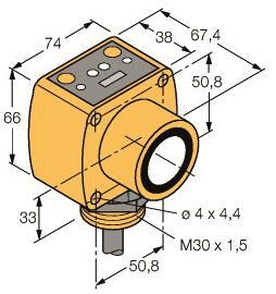 Turck Ultraschallsensor,    QT50UDB W/30 