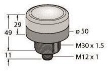 Turck LED-Anzeige,Kennleuchte K50BLYXXPQ 