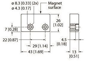 Turck Personenschutz,          SI-MAG2MM 