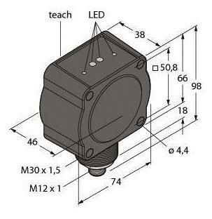 Turck Radar Sensor         QT50R-EU-AFSQ 