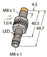 Turck Induktiver     NI3-M08E-AN6X-V1131 