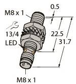 Turck Induktiver     BI2-M08K-AN6X-V1131 