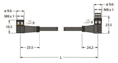Turck Aktuator-u.   PKW4M-0,15-PSW4M/TXL 