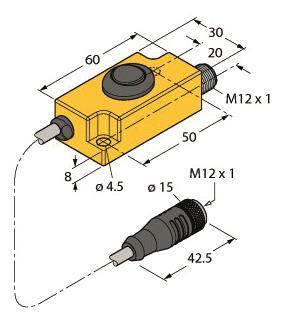 Turck Teach-Adapter 6967117   TX2-Q20L60 