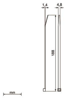 Unex Detektierbare Kabelbinder    2244DT 