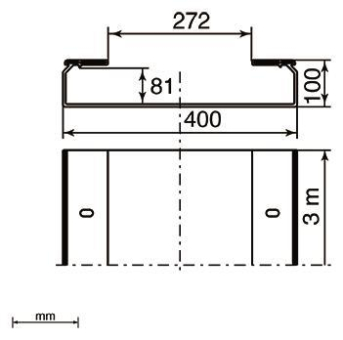 Unex Kabelrinne ungelocht hfr   66421-48 