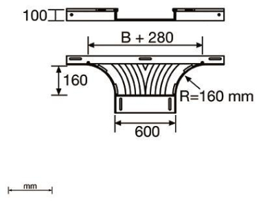 Unex T-Abzweiger halogenfrei    66648-48 