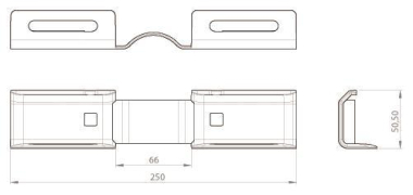 Unex Horizontales Gelenkstück   66844-48 