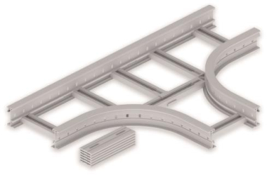 Unex T-Stück lichtgrau          67318-04 