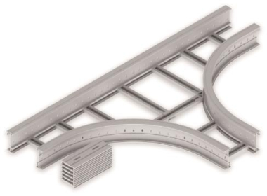 Unex T-Stück lichtgrau          67339-04 