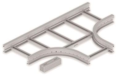 Unex T-Stück lichtgrau          67418-04 