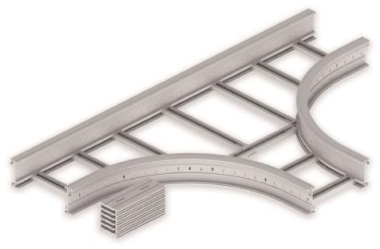 Unex T-Stück lichtgrau          67439-04 