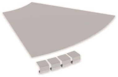 Unex Abdeckung Bogen 45  500mm  67514-04 