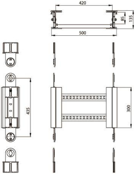 Unex Gelenkbogen vertikal       67532-04 