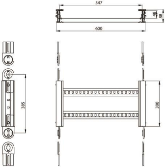 Unex Gelenkbogen vertikal       67612-04 