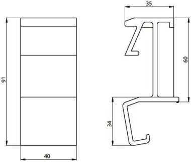 Unex Deckelabstandshalter       67855-48 