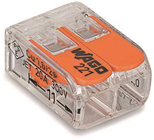 WAGO 221-412 COMPACT-Verbindungsklemme, 