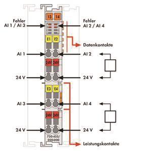 WAGO 750-455/020-000 4-Kanal- 