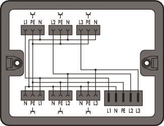 WAGO 899-631/149-000 Verteilerbox,Dreh- 