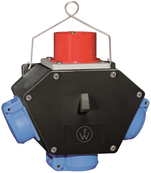 Walther Gummi X-BoxX 16A 3Schuko 64X0001 