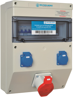 Walther K.stoff-Steckdosenkomb 682119901 