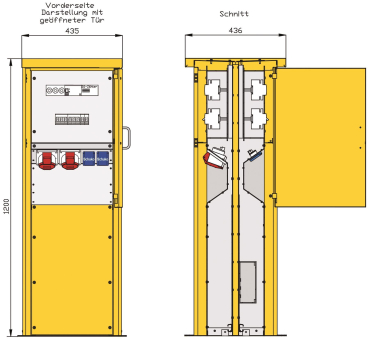 Walther Energiesäule Edelstahl  84381016 