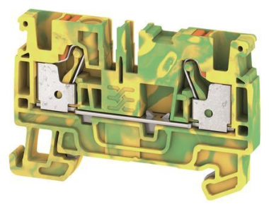 Weidmüller A2C 4 PE Schutzleiterklemme 