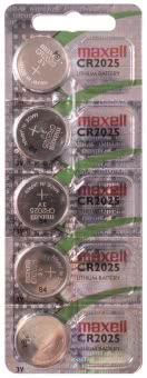 Maxell Knopfzelle                CR2025 